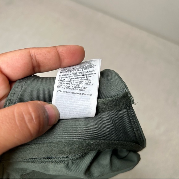 Athleta Square Neck V Bra Cup Bikini Top Deep Fern Green Size 34D/DD - Picture 7 of 7